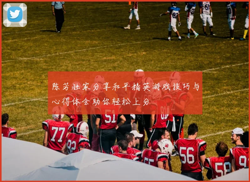 陈芳独家分享和平精英游戏技巧与心得体会助你轻松上分